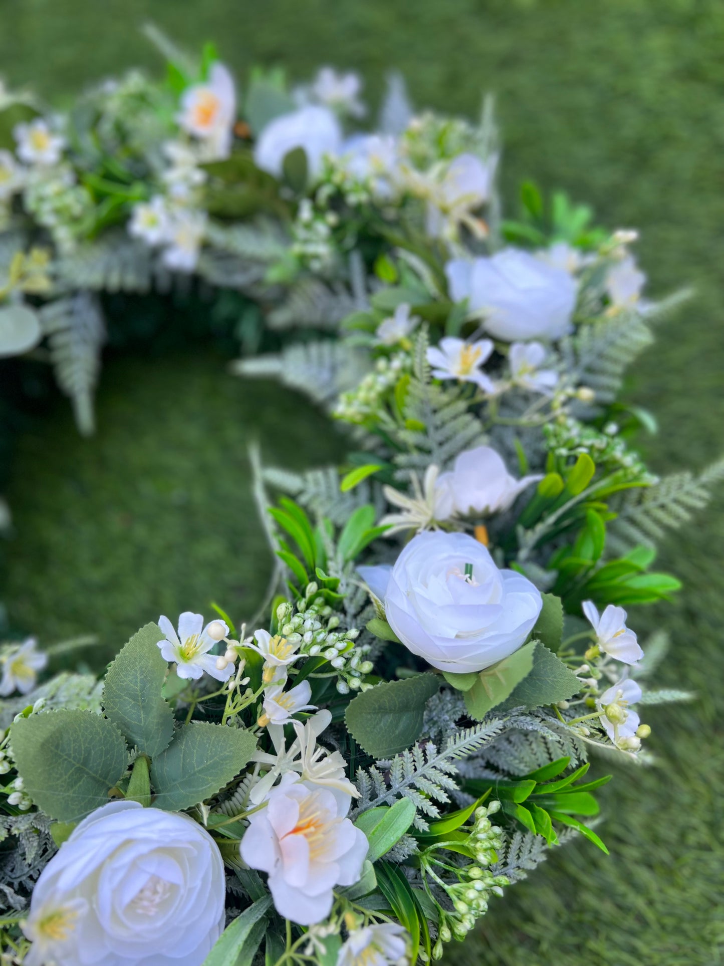 40cm RING FLORAL TRIBUTE
