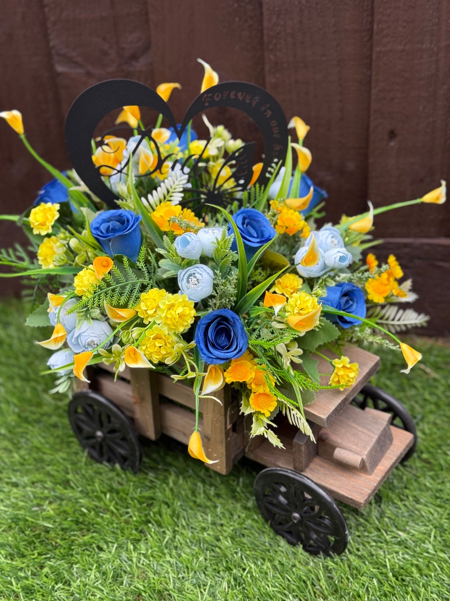 DAD MEMORIAL TRUCK BLUE/YELLOW