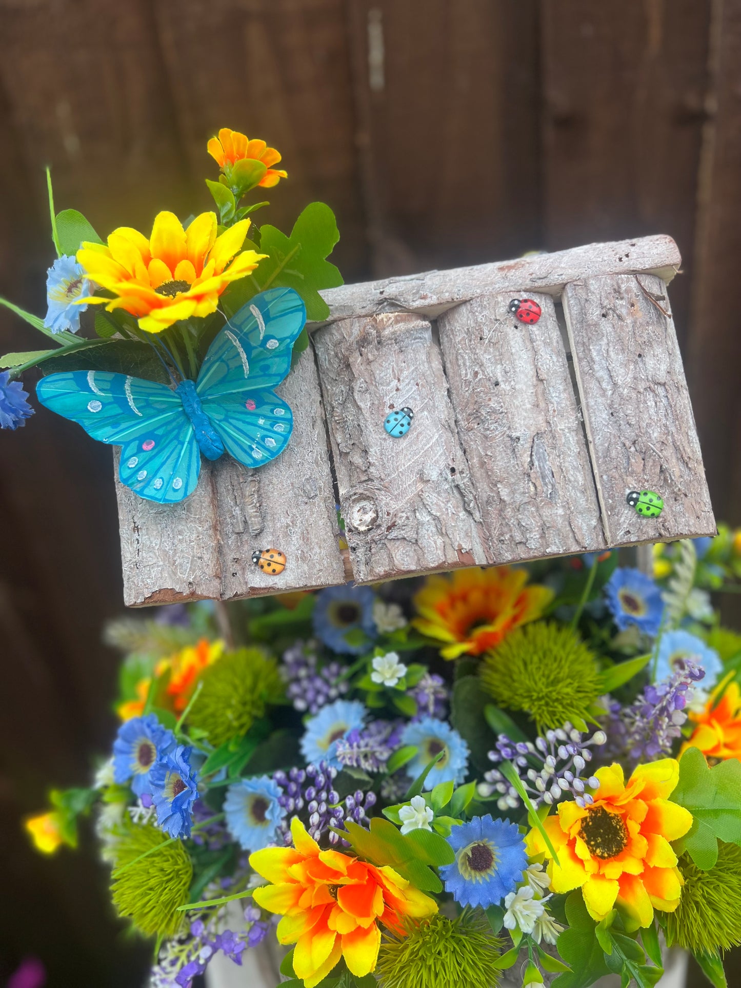 WISHING WELL BLUE/PURPLE/YELLOW