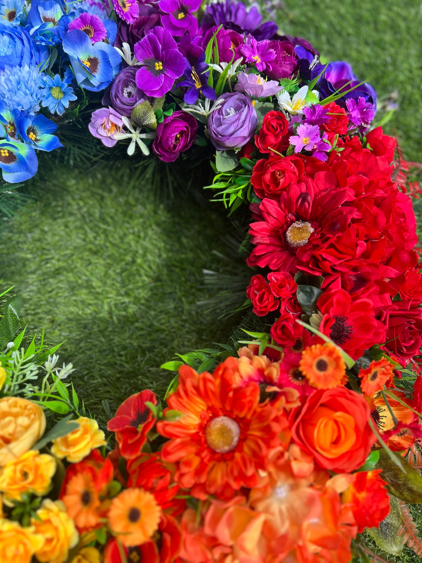 RAINBOW GIANT WREATH