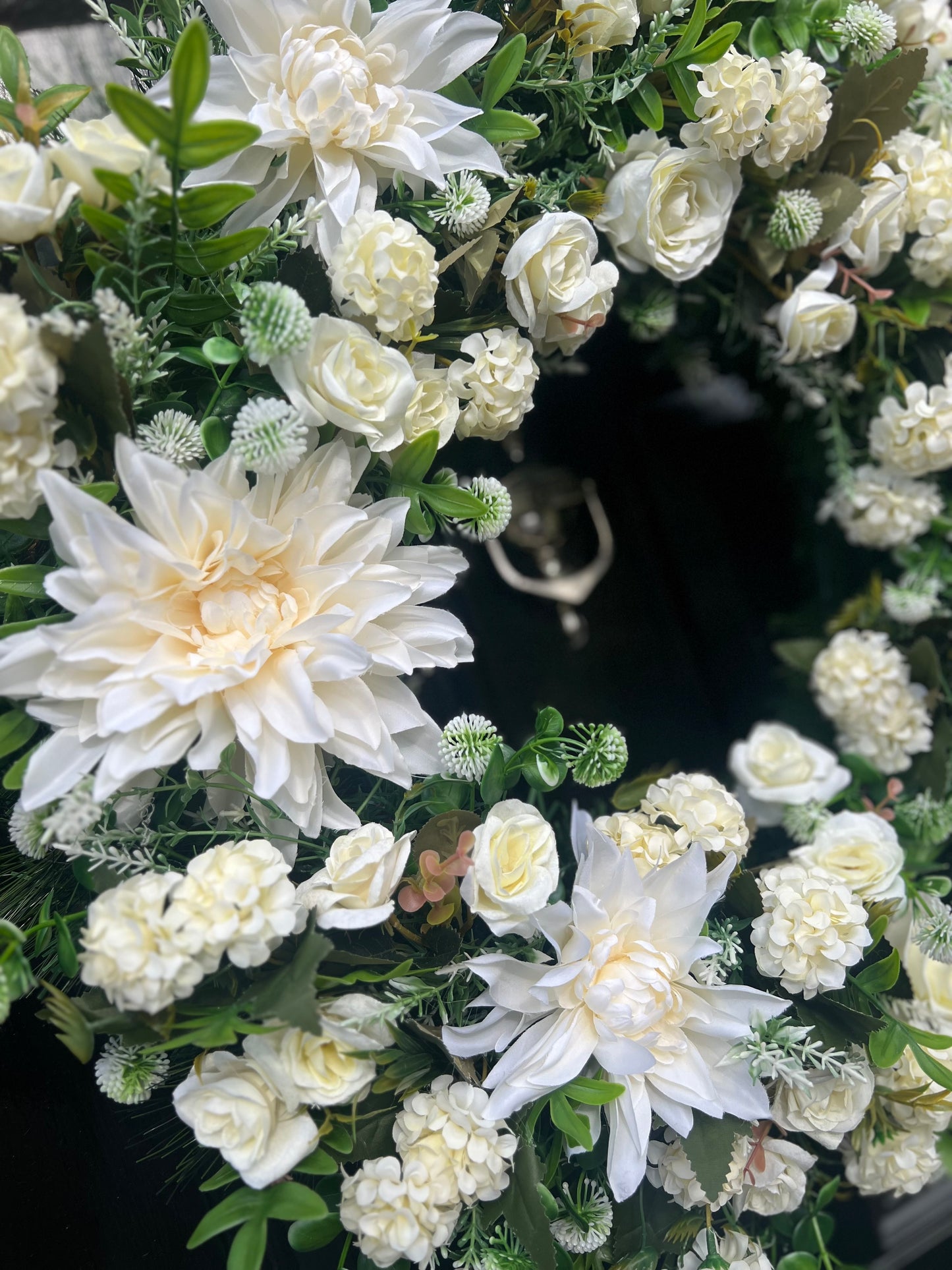 65cm DELUXE NEUTRALS MIXED FOLIAGE ANY SEASON WREATH