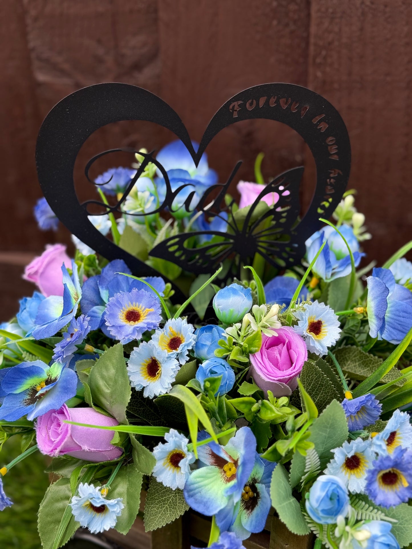 DAD MEMORIAL TRUCK BLUE/LILAC
