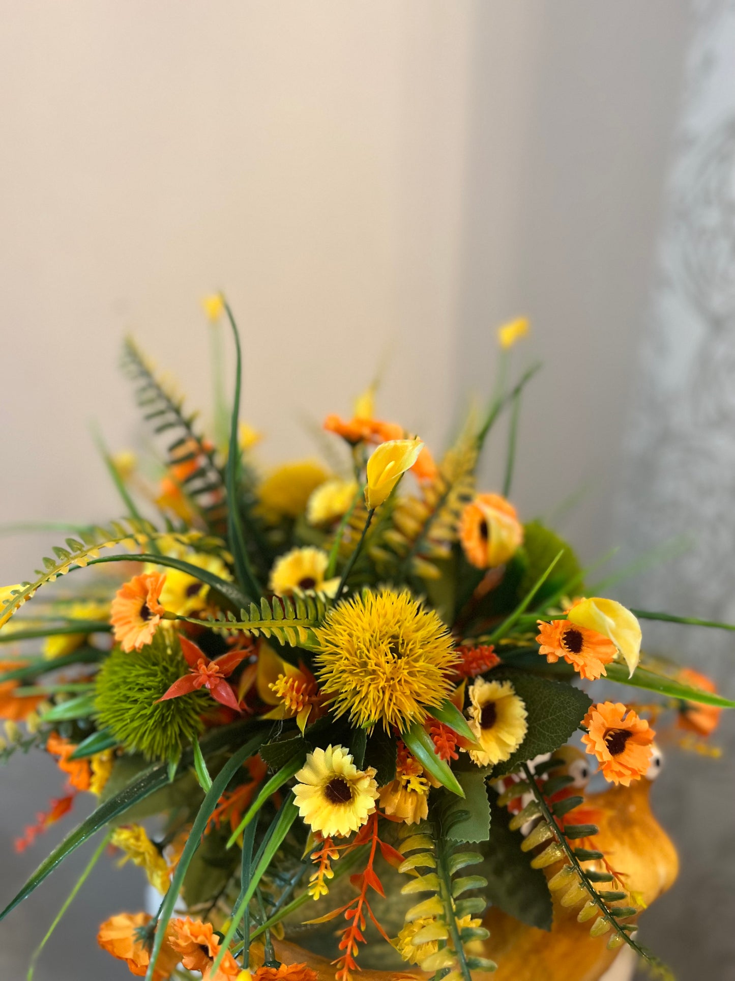 POT FLORAL SNAIL