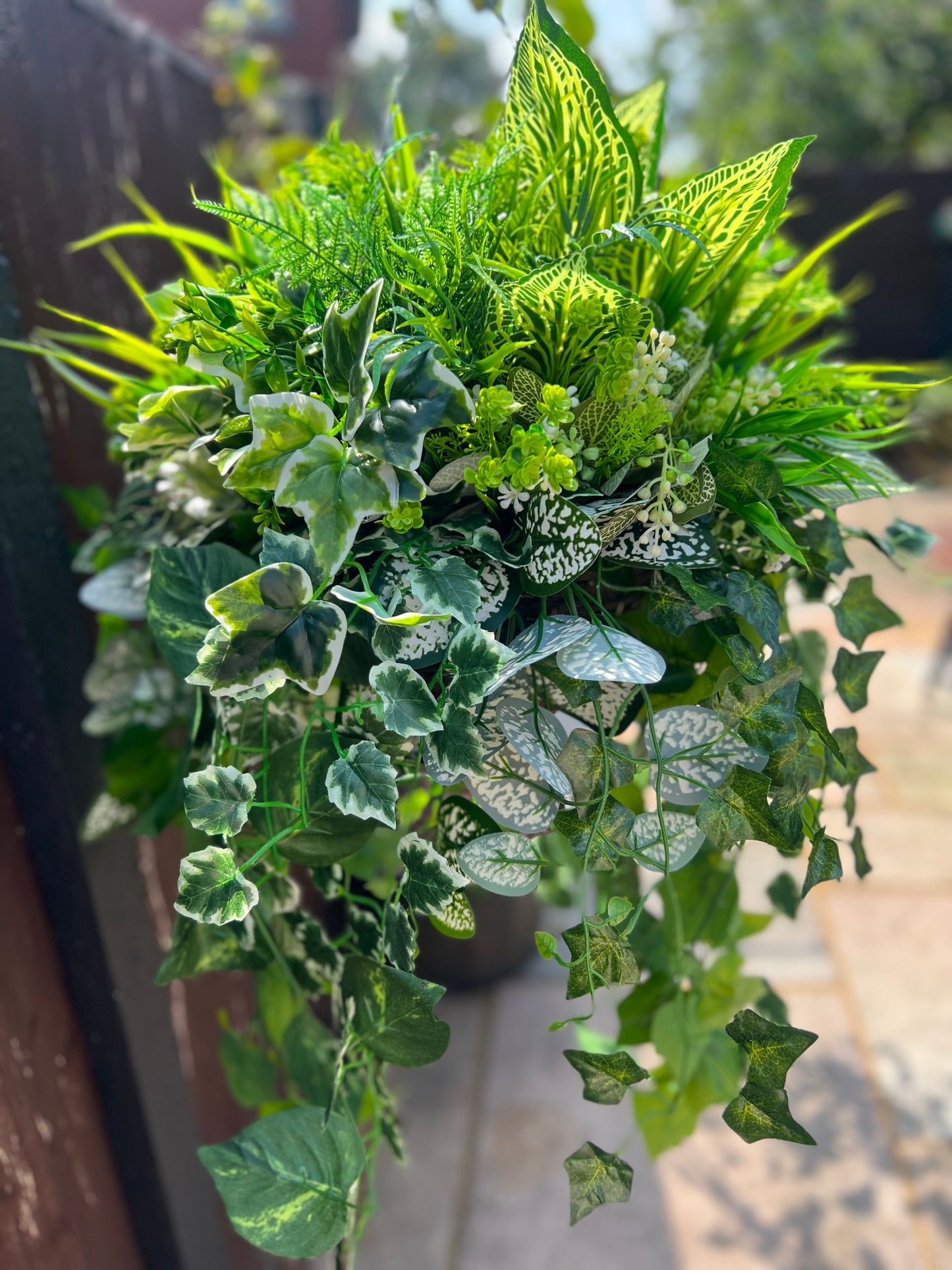 GIANT SUPER FILLED FOLIAGE BASKETS