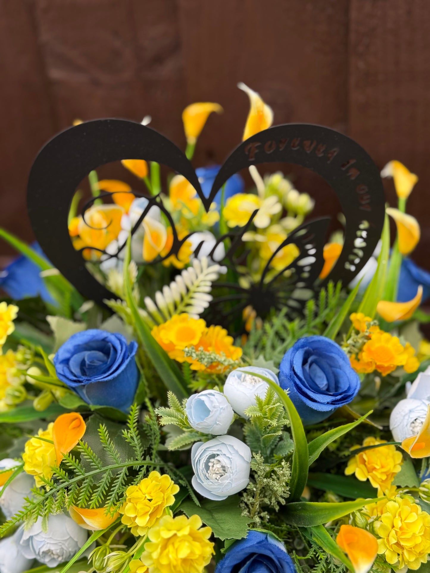 DAD MEMORIAL TRUCK BLUE/YELLOW