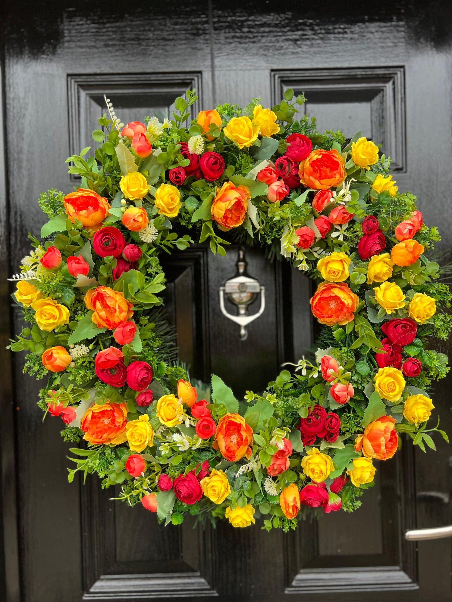 Wreath Collection HANDMADE WREATHS, ARTIFICIAL HANGING BASKETS BOLTON, MANCHESTER – LOVE ...