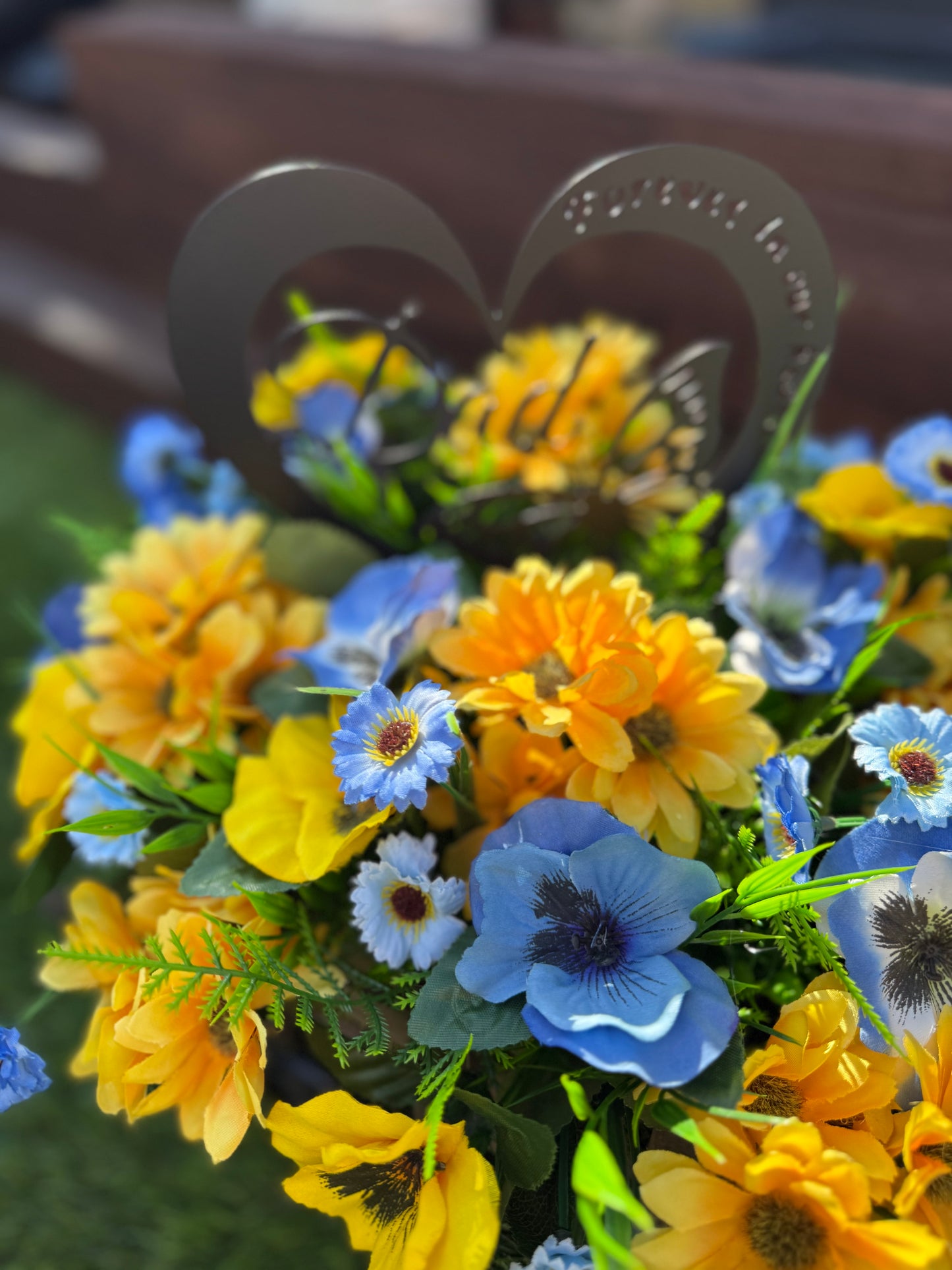 DAD MEMORIAL TRUCK BLUE/YELLOW