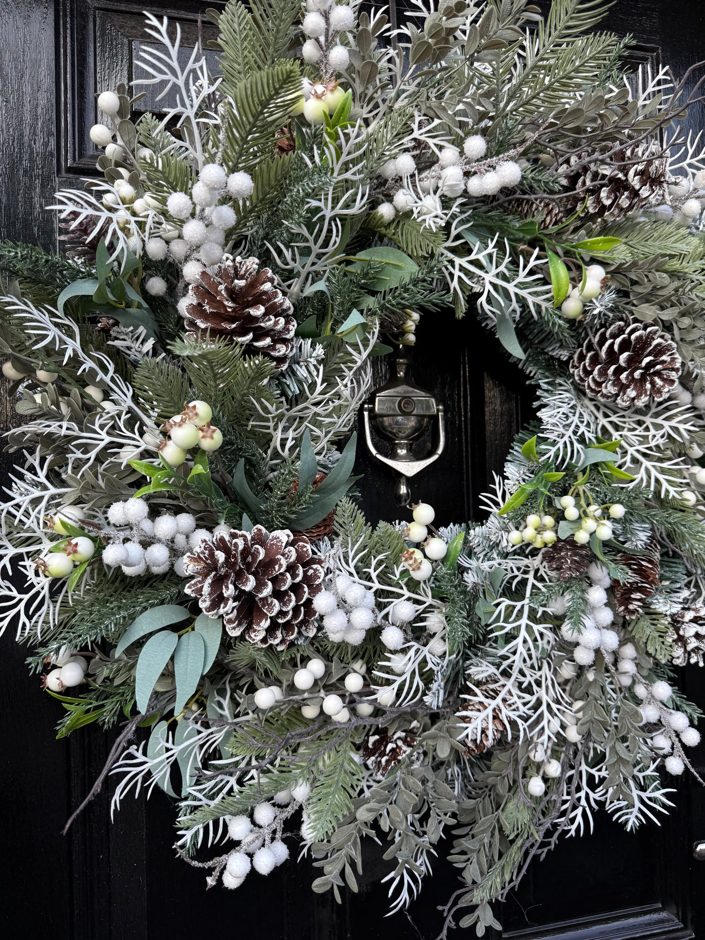 65cm DELUXE FOLIAGE WOODLAND BERRY WREATH