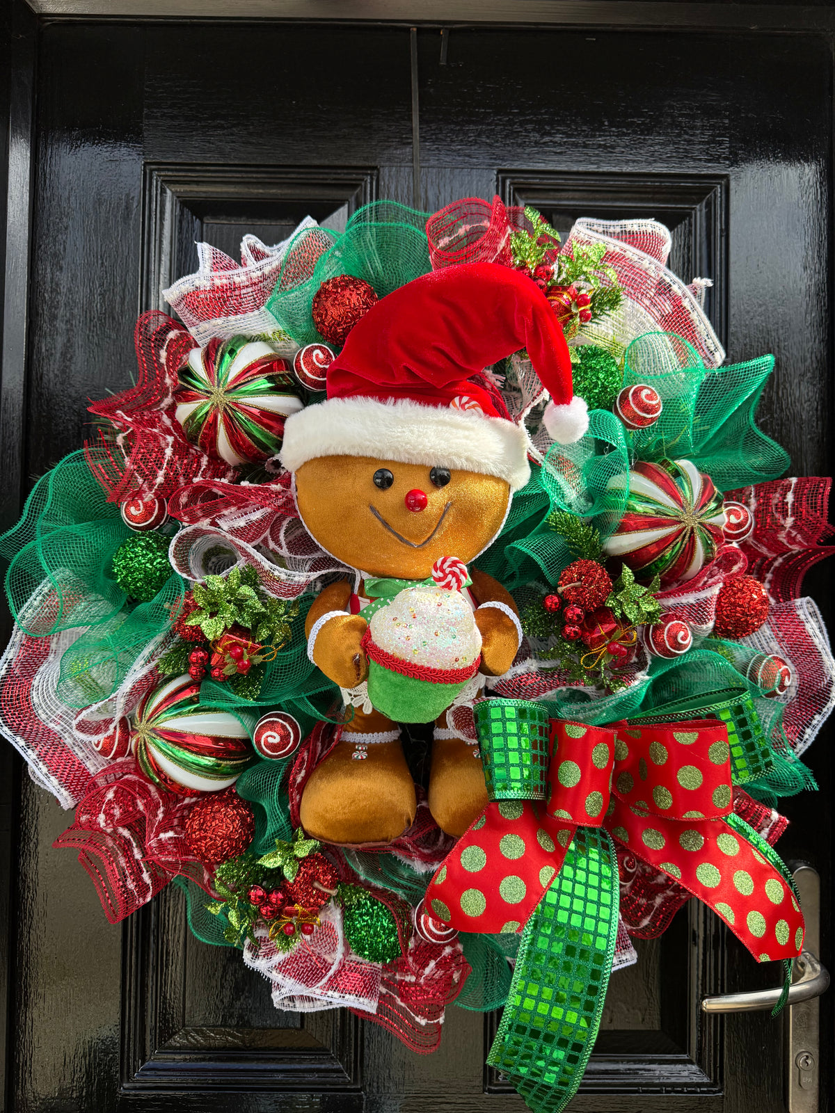 65cm DELUXE GINGEBREAD CANDYLAND WREATH