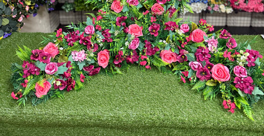 DELUXE SPRING /SUMMER 1.35metre GARLAND - ANY COLOUR CHOICE
