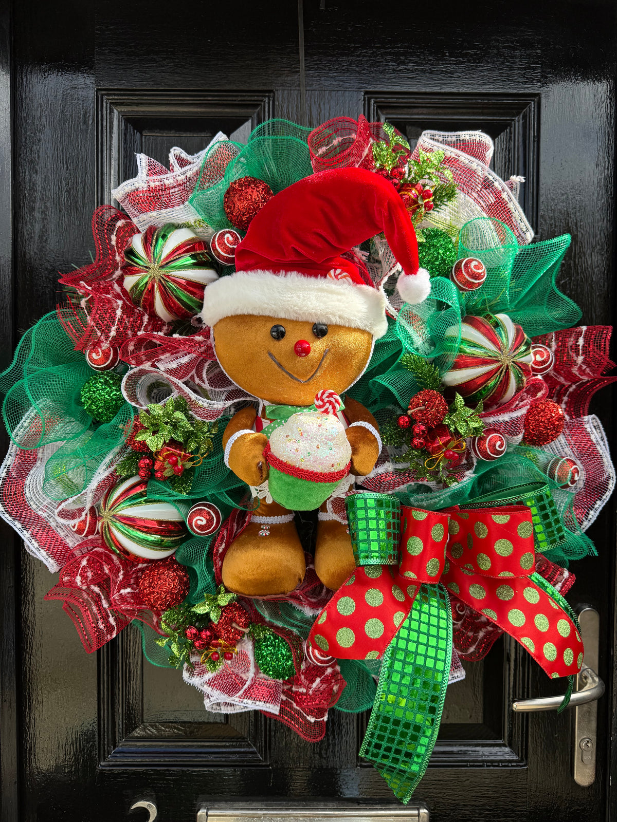 65cm DELUXE GINGEBREAD CANDYLAND WREATH