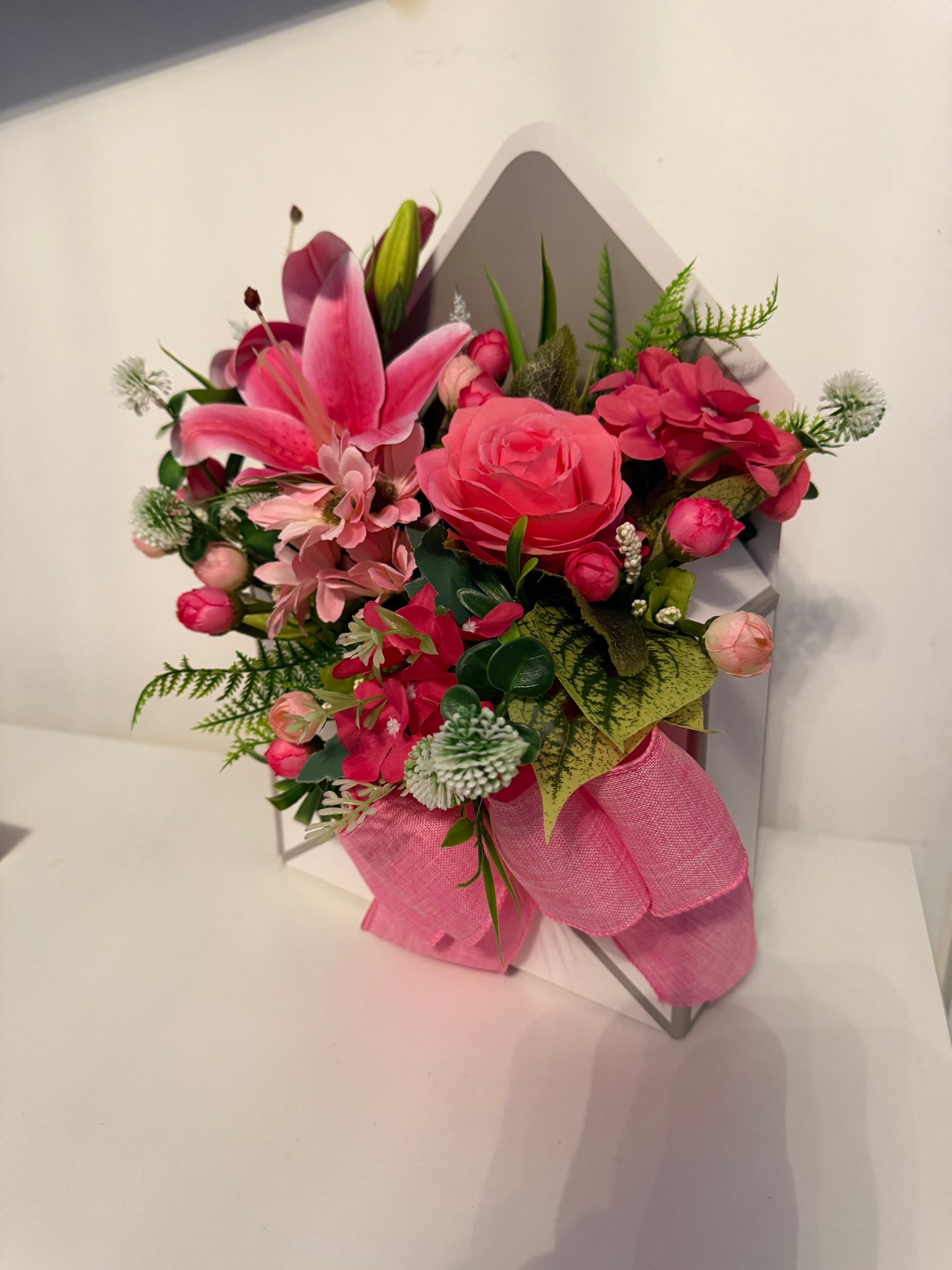 MOTHERS DAY ENVELOPE BOX PINK MIX