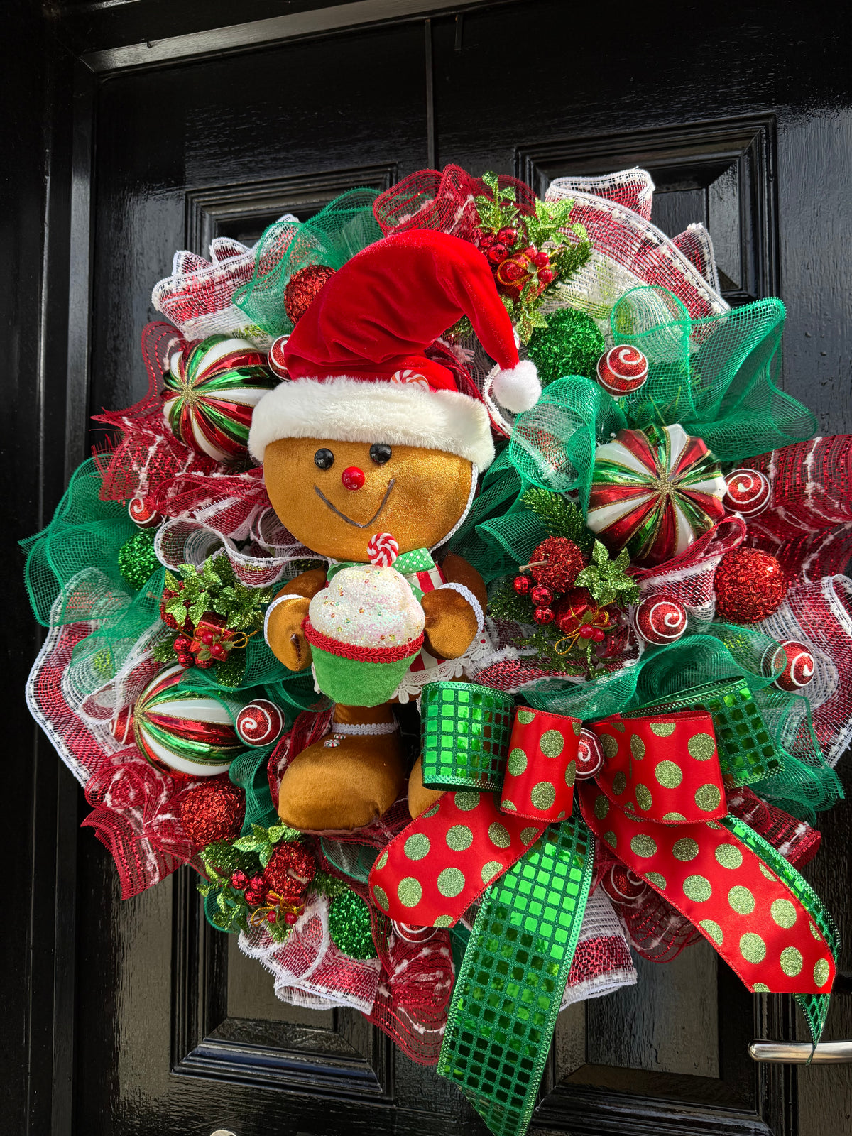 65cm DELUXE GINGEBREAD CANDYLAND WREATH