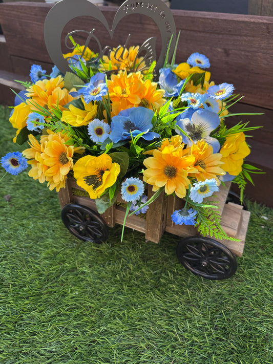 DAD MEMORIAL TRUCK BLUE/YELLOW