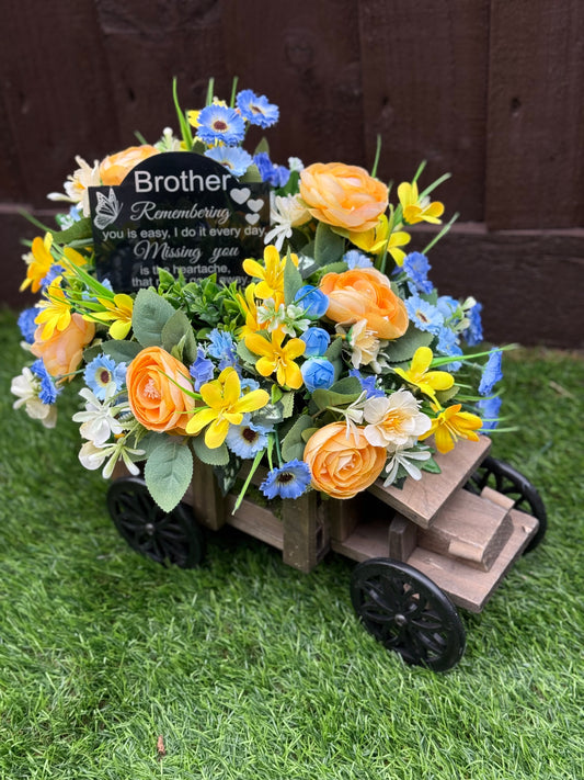 BROTHER MEMORIAL TRUCK BLUE/YELLOW