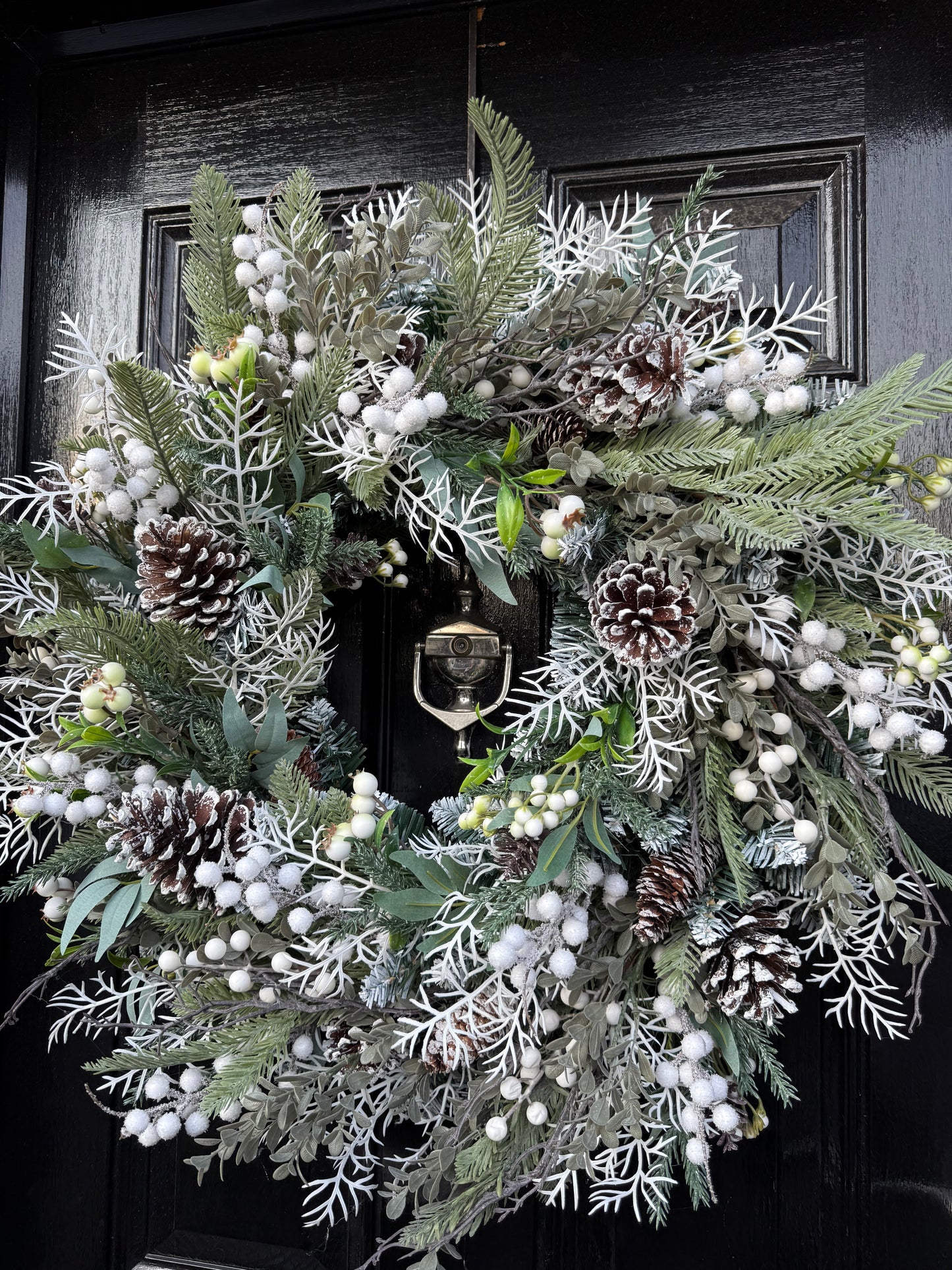 65cm DELUXE FOLIAGE WOODLAND BERRY WREATH