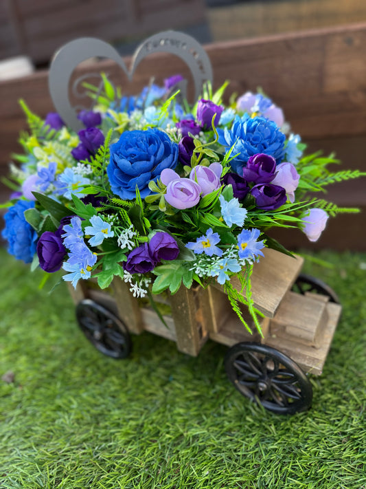 DAD MEMORIAL TRUCK PURPLE / LILAC & BLUE MIX