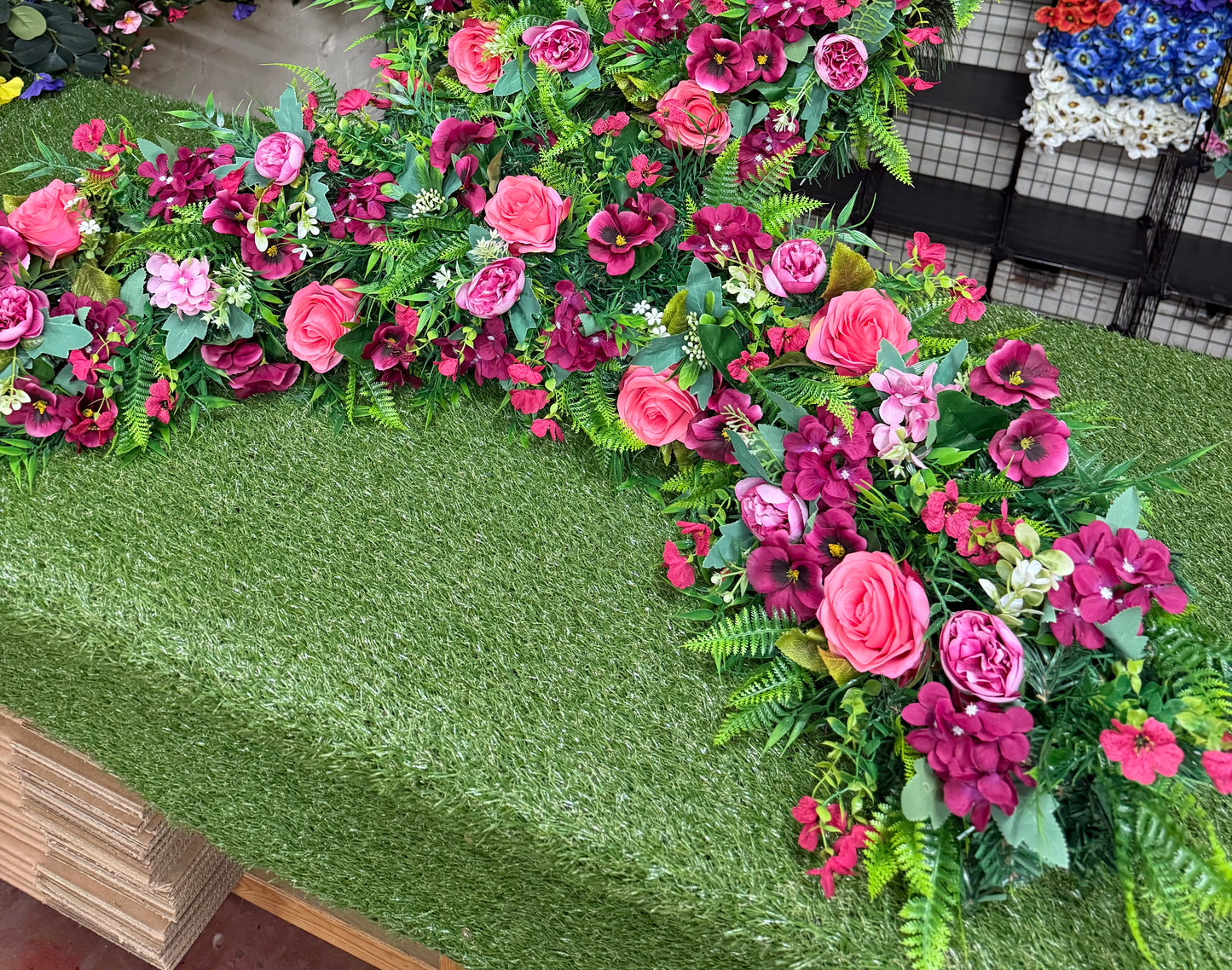 DELUXE SPRING /SUMMER 1.35metre GARLAND - ANY COLOUR CHOICE