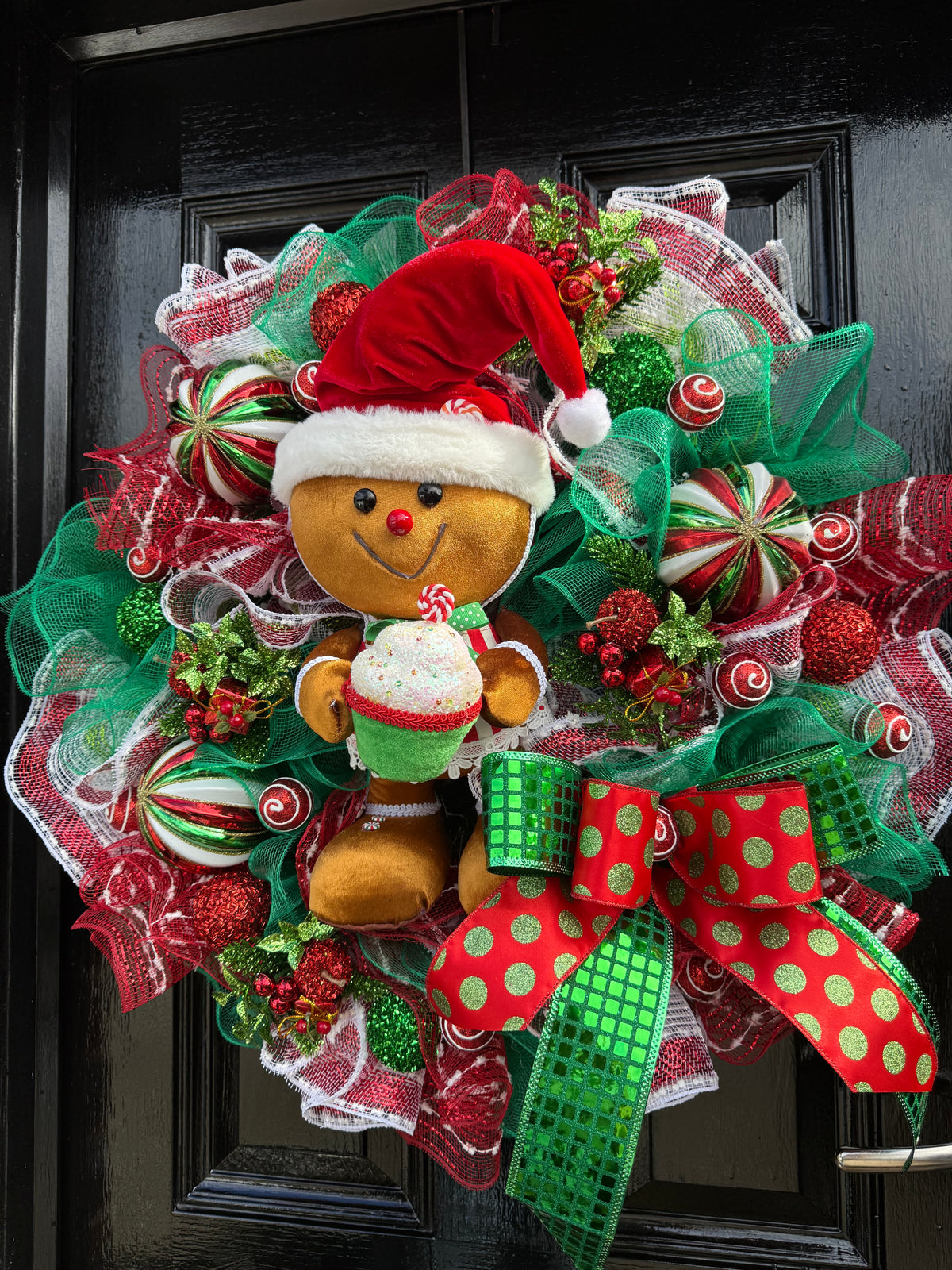 65cm DELUXE GINGEBREAD CANDYLAND WREATH