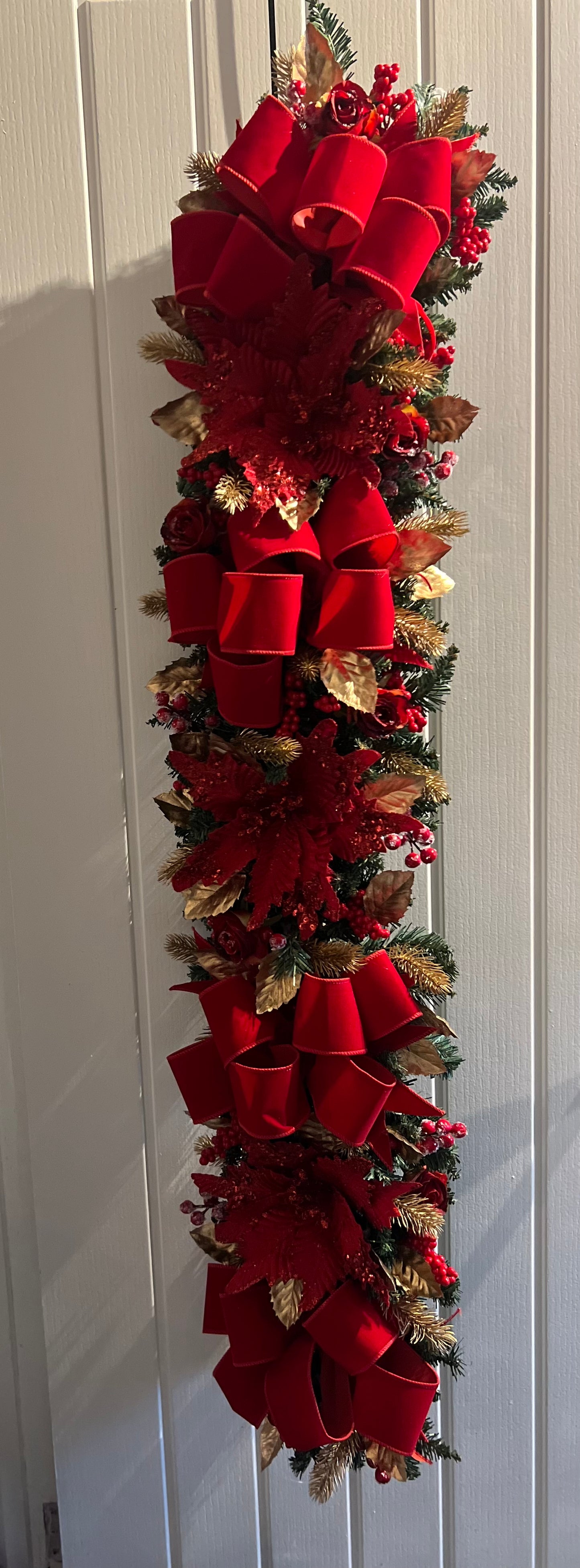 1.25mtr DELUXE RED TRADITIONAL GARLAND