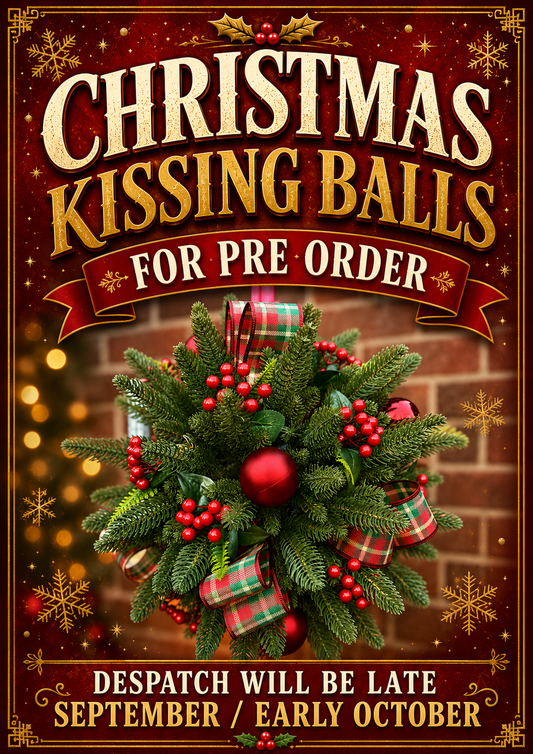**PRE ORDER** GIANT 16inch CHRISTMAS KISSING BALL RED - ***PLEASE NOTE DESPATCH WILL BEGIN END OF SEPTEMBER***